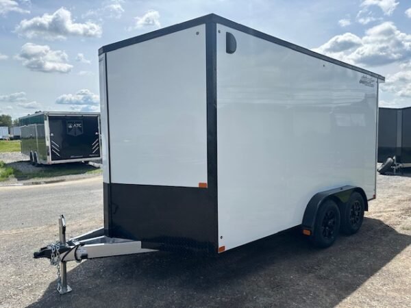 Nitro 7.5×14 V-Nose Enclosed Cargo Trailer- Black Trim - Image 5