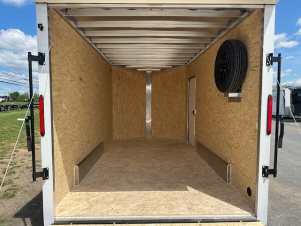 Nitro 7.5×14 V-Nose Enclosed Cargo Trailer- Black Trim - Image 6