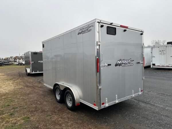 Nitro 7.5×14 Enclosed Cargo Trailer- V-Nose - Image 7
