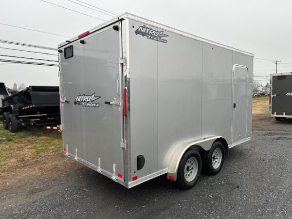 Nitro 7.5×14 Enclosed Cargo Trailer- V-Nose - Image 4