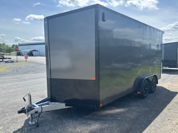 Nitro 7.5×16 V-Nose Enclosed Cargo Trailer- Black Trim - Image 5