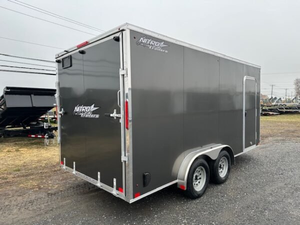 Nitro 7.5×16 Enclosed Cargo Trailer- V-Nose - Image 7