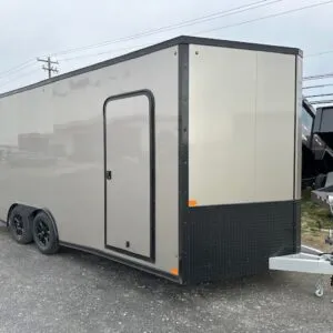 Nitro 8.5 x 18 Enclosed Aluminum Car Trailer – V Nose