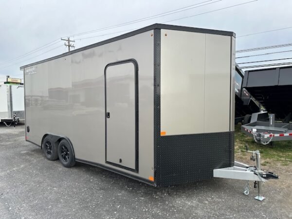 Nitro 8.5 x 18 Enclosed Aluminum Car Trailer – V Nose