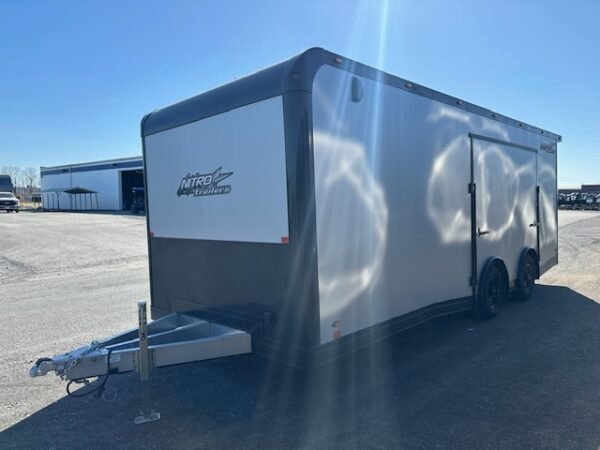 Nitro 8.5 x 22 Enclosed Aluminum Car Trailer- Black Trim - Image 5