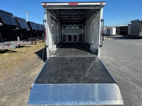 Nitro 8.5 x 22 Enclosed Aluminum Car Trailer- Black Trim - Image 3
