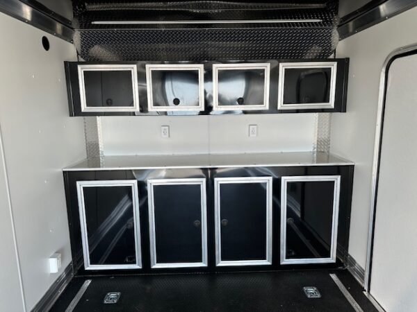 Nitro 8.5 x 22 Enclosed Aluminum Car Trailer- Black Trim - Image 10