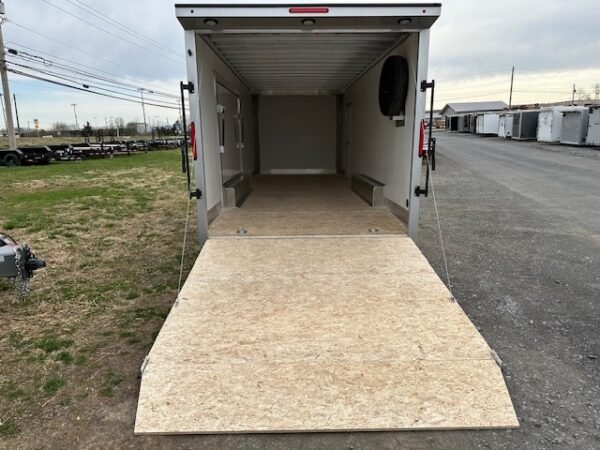 Nitro 8.5 x 24 Enclosed Aluminum Car Trailer- Escape Door - Image 3