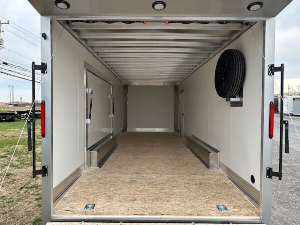 Nitro 8.5 x 24 Enclosed Aluminum Car Trailer- Escape Door - Image 6