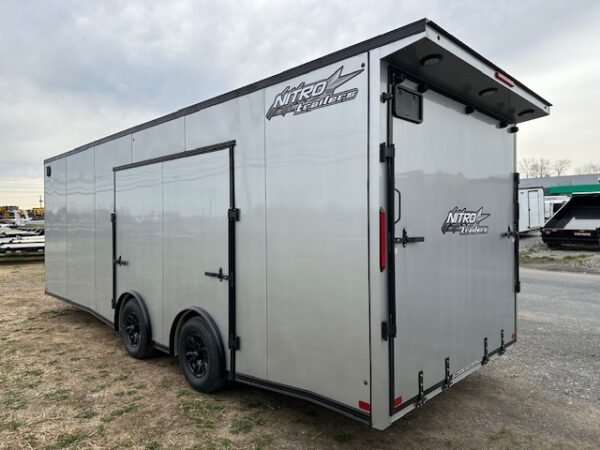 Nitro 8.5 x 24 Enclosed Aluminum Car Trailer- Escape Door - Image 7