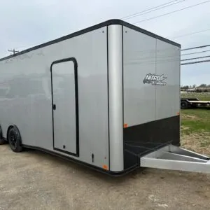 Nitro 8.5 x 24 Enclosed Aluminum Car Trailer- Escape Door