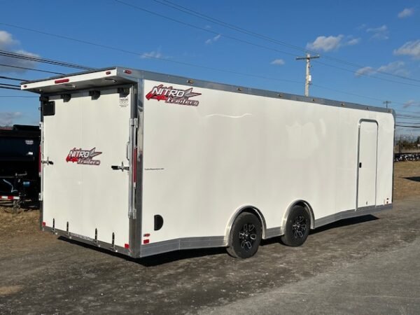 Nitro 8.5 x 24 Enclosed Aluminum Car Trailer - Image 4