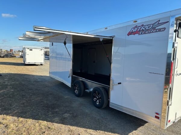 Nitro 8.5 x 24 Enclosed Aluminum Car Trailer - Image 8