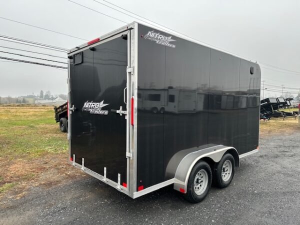 Nitro 7×14 Enclosed Cargo Trailer- Flat Front - Image 4