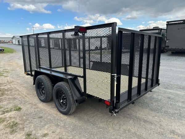 Premier 6.4 x 12 Landscape Utility Trailer – 48″ Mesh Sides - Image 7