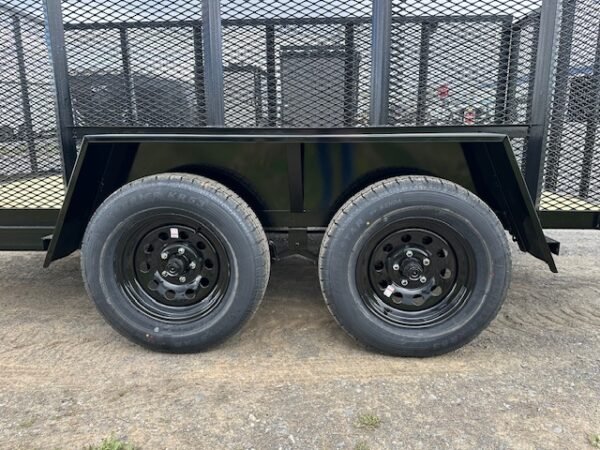 Premier 6.4 x 12 Landscape Utility Trailer – 48″ Mesh Sides - Image 6