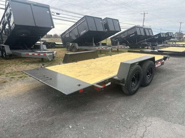 Premier 7 x 18 Equipment Trailer – Power Tilt - Image 4