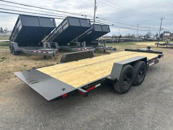 Premier 7 x 20 Equipment Trailer – Power Tilt - Image 4