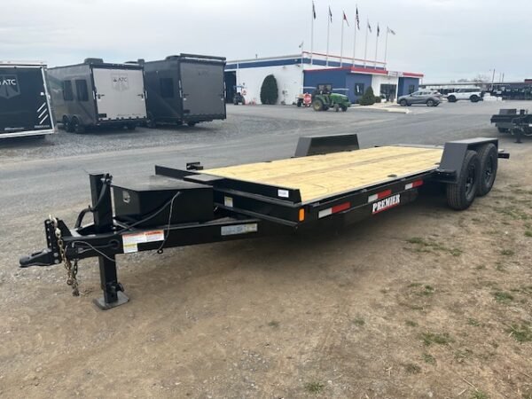 Premier 7 x 20 Equipment Trailer – Power Tilt - Image 5