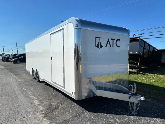 ATC 8.5 x 28 Enclosed Aluminum Car Trailer – Rear Spoiler