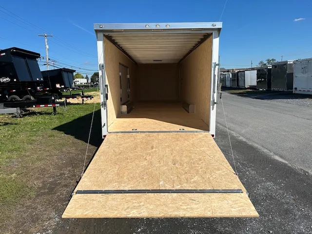 ATC 8.5 x 28 Enclosed Aluminum Car Trailer – Rear Spoiler - Image 3