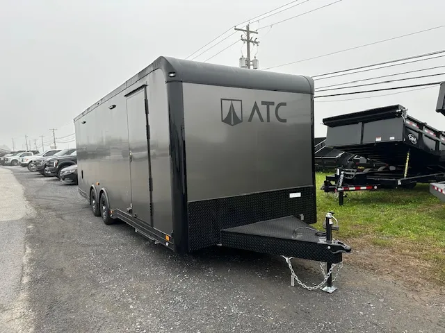 ATC 8.5 x 24 Aluminum Custom Car Trailer – RM500 Black Trim - Image 4