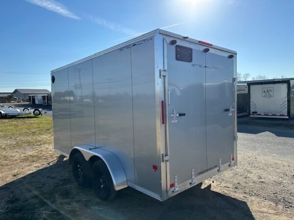 Cargo Pro 7 x 14 V-Nose Aluminum Cargo Trailer – Ramp Door - Image 4