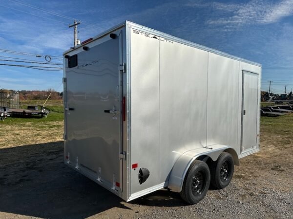Cargo Pro 7 x 14 V-Nose Aluminum Cargo Trailer – Ramp Door - Image 7