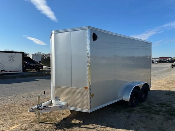 Cargo Pro 7 x 14 V-Nose Aluminum Cargo Trailer – Ramp Door - Image 5