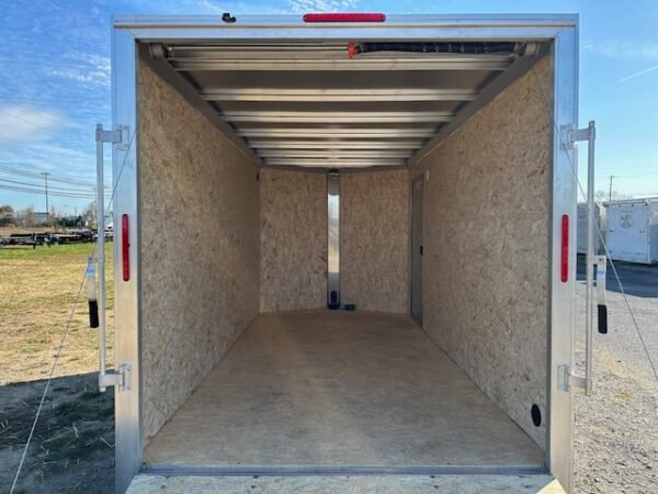 Cargo Pro 7 x 14 V-Nose Aluminum Cargo Trailer – Ramp Door - Image 3