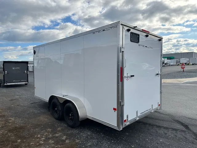 Cargo Pro 7 x 16 V-Nose Aluminum Cargo Trailer – Ramp Door - Image 7