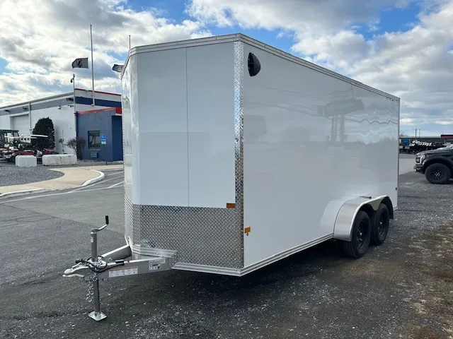 Cargo Pro 7 x 16 V-Nose Aluminum Cargo Trailer – Ramp Door - Image 5