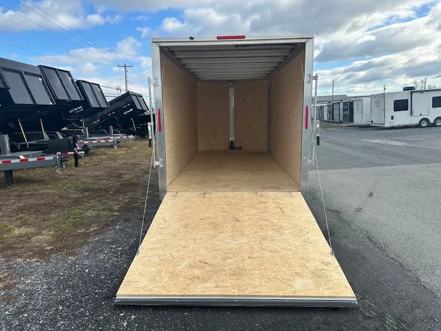 Cargo Pro 7 x 16 V-Nose Aluminum Cargo Trailer – Ramp Door - Image 3