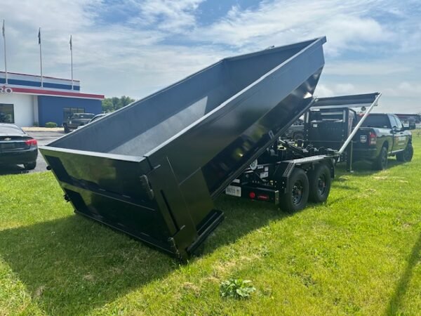 Swaploader 7 x 14 Hook Lift Dump Trailer – 4′ Solid Steel Sides - Image 4