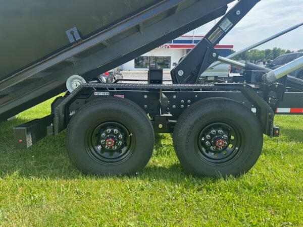 Swaploader 7 x 14 Hook Lift Dump Trailer – 4′ Solid Steel Sides - Image 6