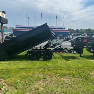 Swaploader 7 x 14 Hook Lift Dump Trailer – 4′ Solid Steel Sides
