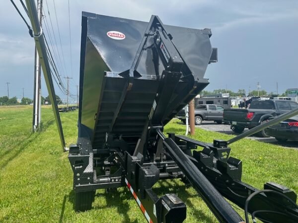 Swaploader 7 x 14 Hook Lift Dump Trailer – 4′ Solid Steel Sides - Image 7