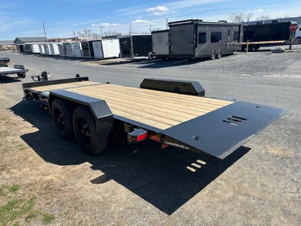 CAM Superline 7 x 20 8 Ton Equipment Trailer – Split-Tilt - Image 9