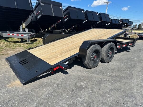 CAM Superline 7 x 20 8 Ton Equipment Trailer – Split-Tilt - Image 8