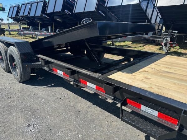CAM Superline 7 x 20 8 Ton Equipment Trailer – Split-Tilt - Image 7