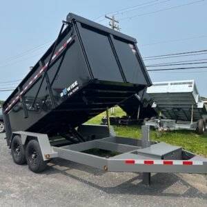 BWise 7 x 14 Heavy Duty Dump Trailer – Tarp Kit