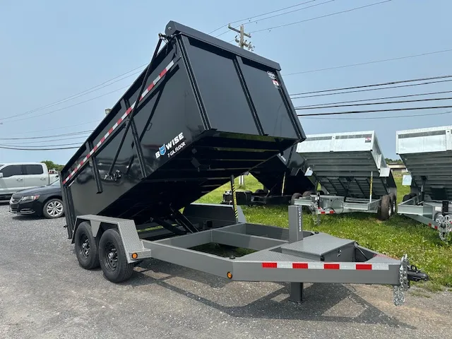 BWise 7 x 14 Heavy Duty Dump Trailer – Tarp Kit