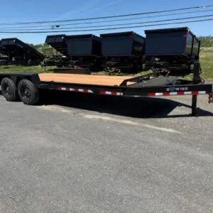 BWise 7 x 20 Heavy Duty Equipment Trailer – 8K Axles