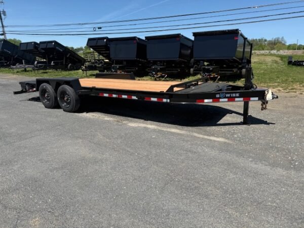 BWise 7 x 20 Heavy Duty Equipment Trailer – 8K Axles