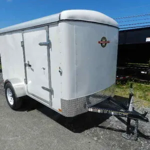 Carry-On 5 x 10 Enclosed Trailer – Rear Ramp Door