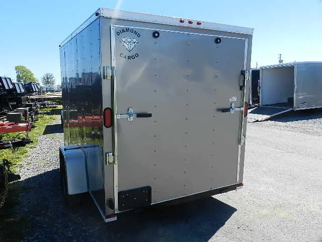 Diamond Cargo 6 x 10 Enclosed Cargo Trailer – Ramp Door - Image 11