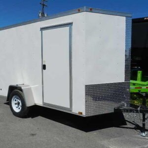 Diamond Cargo 6 x 10 Enclosed Cargo Trailer – Ramp Door