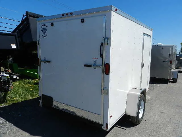 Diamond Cargo 6 x 10 Enclosed Cargo Trailer – Ramp Door - Image 7