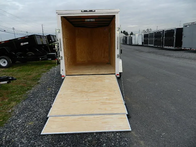 Covered Wagon 6 x 10 Enclosed Cargo Trailer – Ramp Door - Image 3