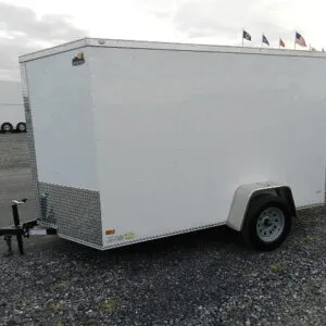 Covered Wagon 6 x 10 Enclosed Cargo Trailer – Ramp Door